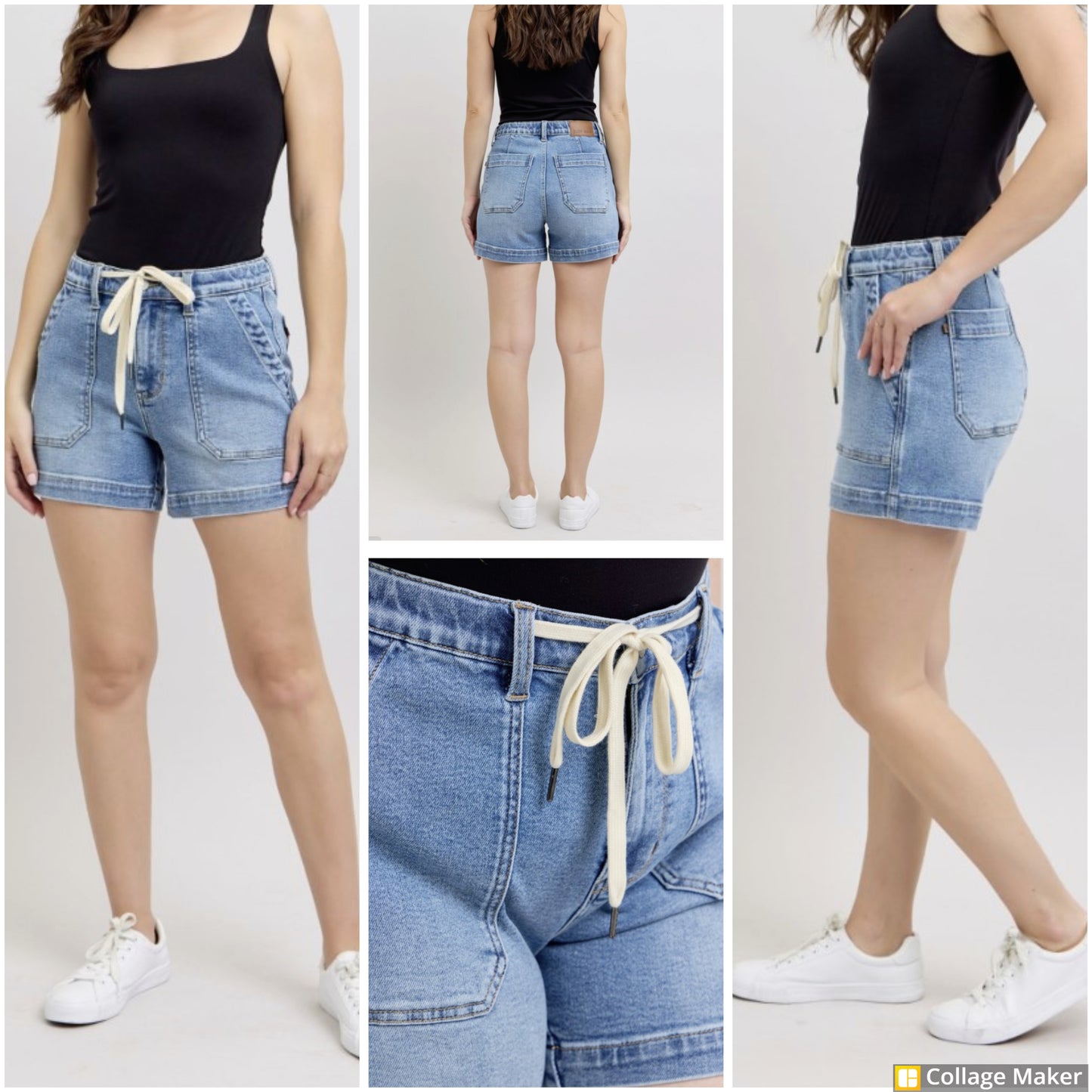 Judy Blue Jogger Style Shorts - #8859-8865