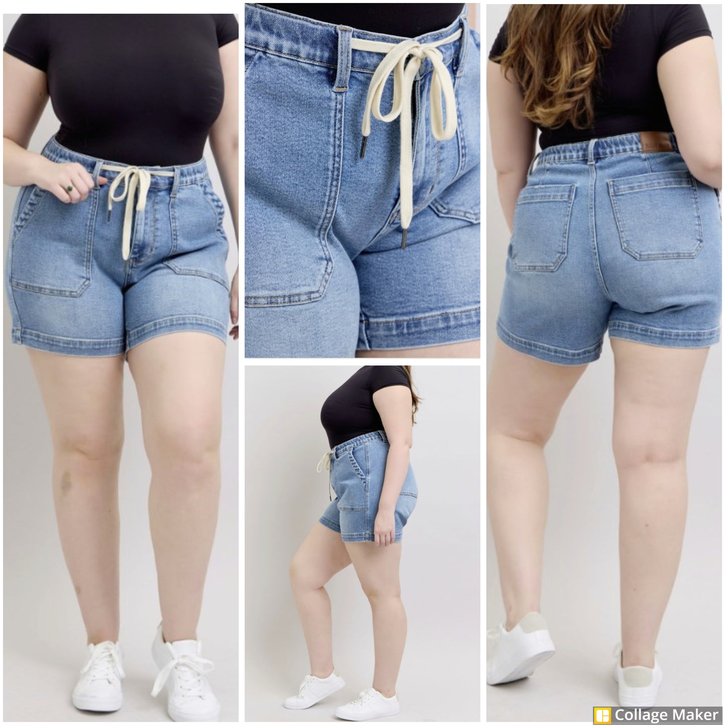 Judy Blue Jogger Style Shorts - #8859-8865