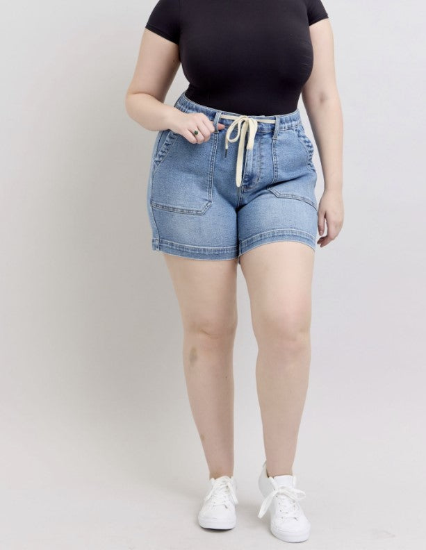 Judy Blue Jogger Style Shorts - #8859-8865