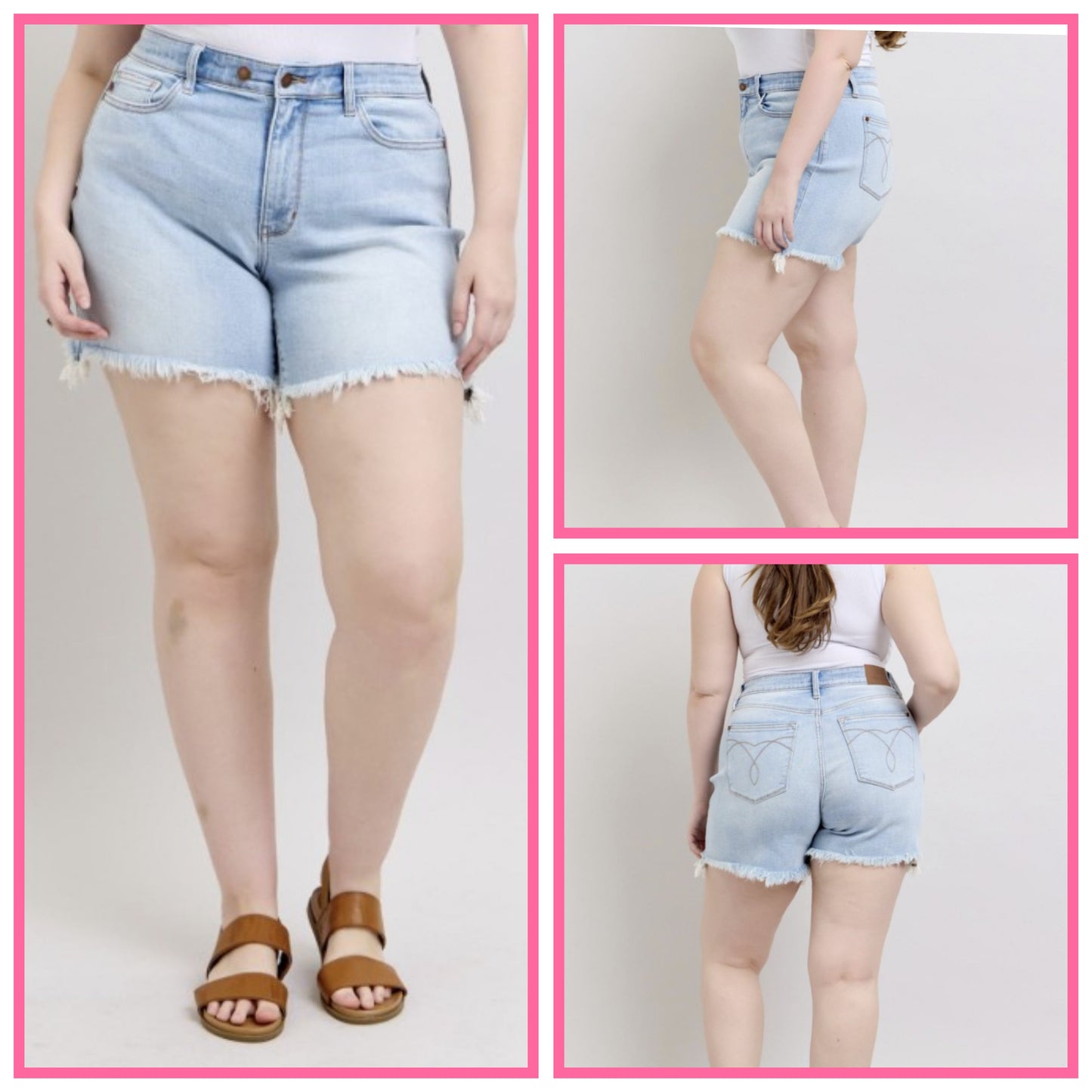 Judy Blue Dad Shorts 15284 - #9375-9381