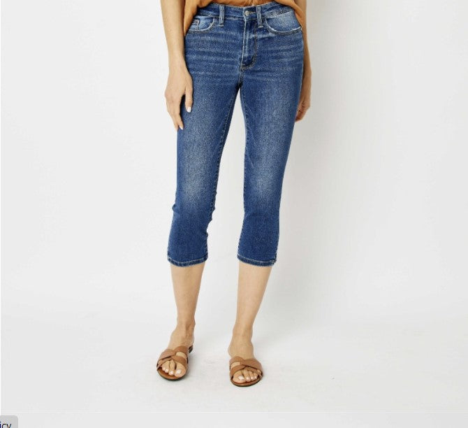 Judy Blue #72113 - Capri w/Side Slit - #7181-7195