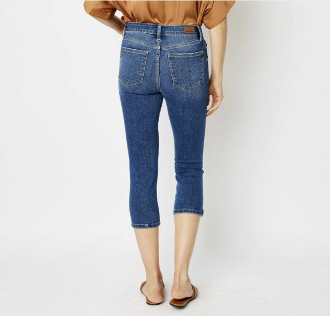Judy Blue #72113 - Capri w/Side Slit - #7181-7195