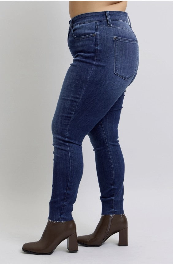 Judy Blue #82628 - Double Button- Raw Hem - #10471-10482