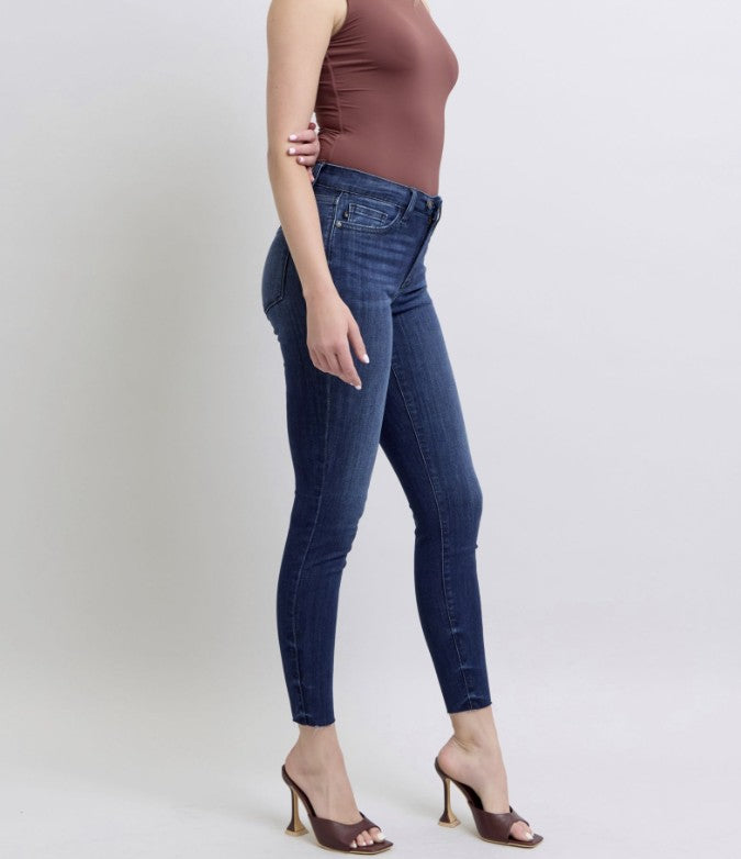 Judy Blue #82628 - Double Button- Raw Hem - #10471-10482