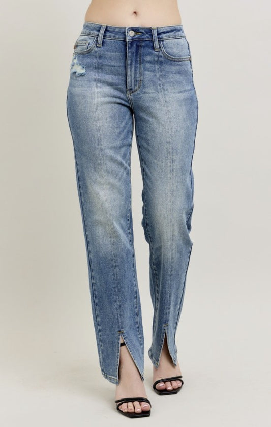 Judy Blue #88533-Front Seam & Slit - #10461-10470