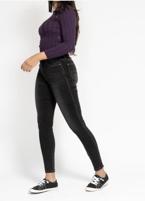 Judy Blue #88768 - Black Wash-Tummy Control - #10530-10538