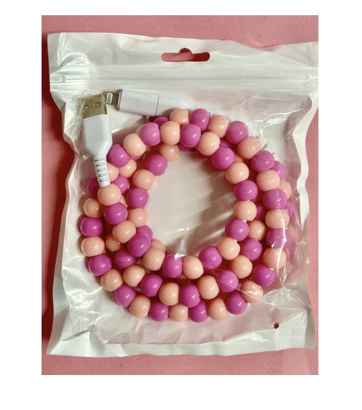 Beaded Phone Chargers (Android & Apple) - #9513-9515