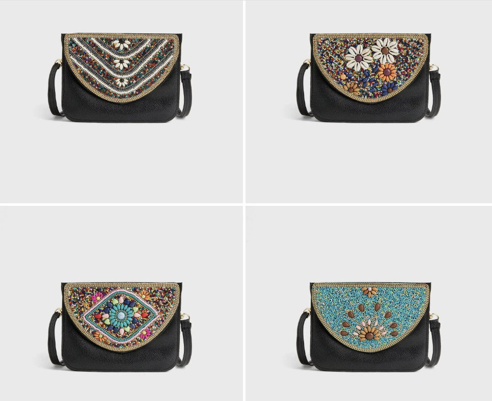 Artisan Beaded Crossbodys - #9164-9167