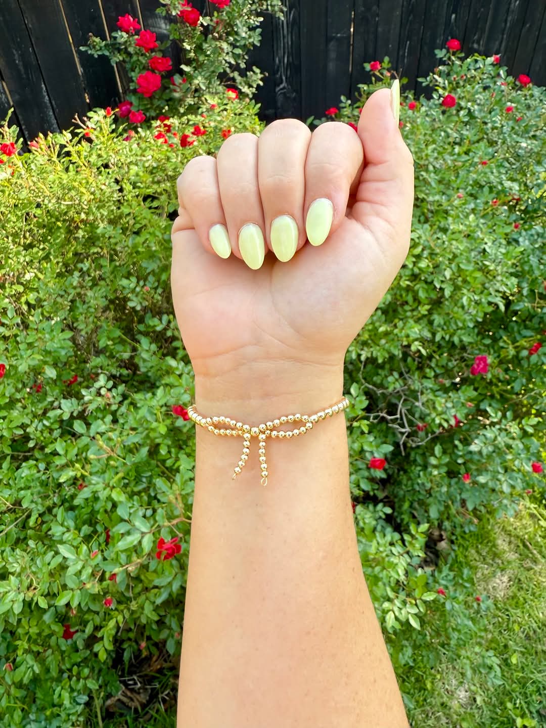 Beaded Bow Bracelets (3 Colors) - #9465-9467