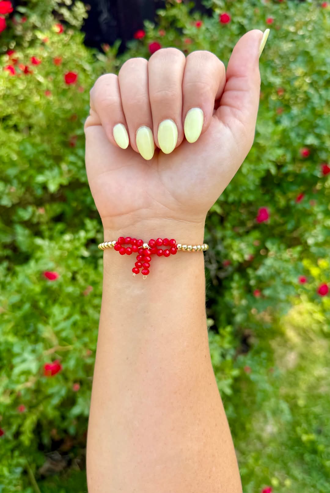 Beaded Bow Bracelets (3 Colors) - #9465-9467