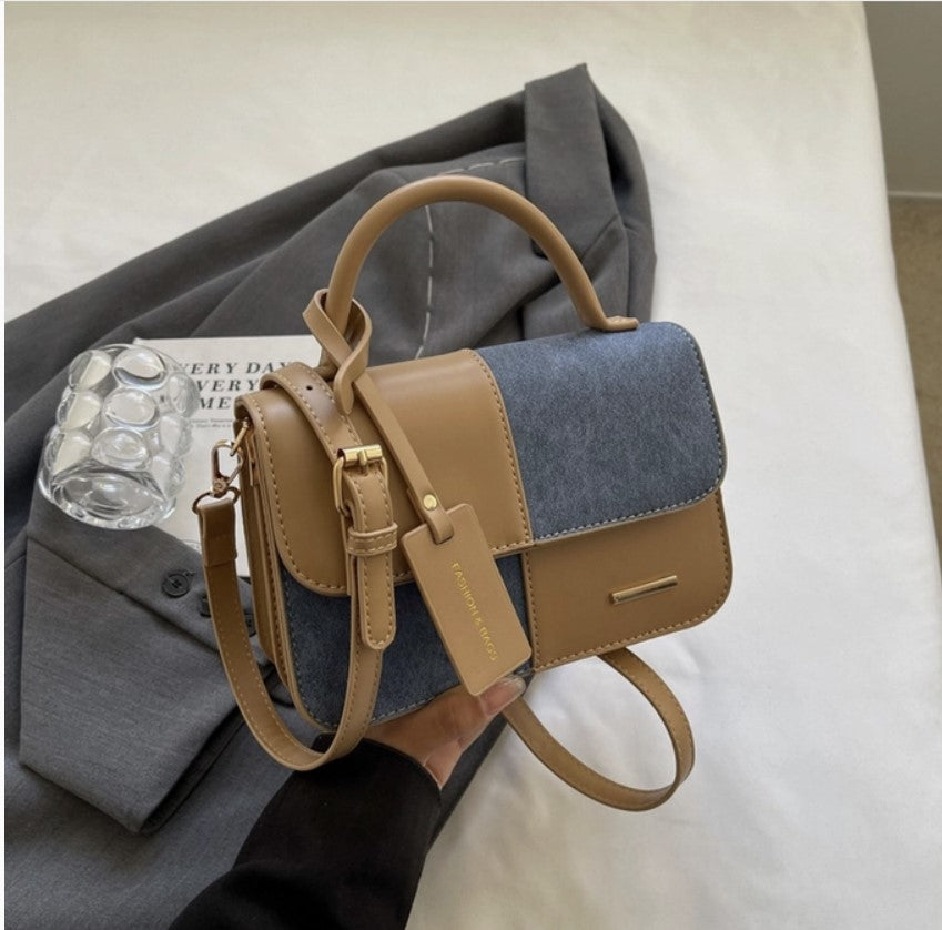 Two Tone Shoulder Bag - #8321-8323
