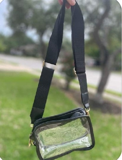 Clear Crossbody Bag - #5393-5398