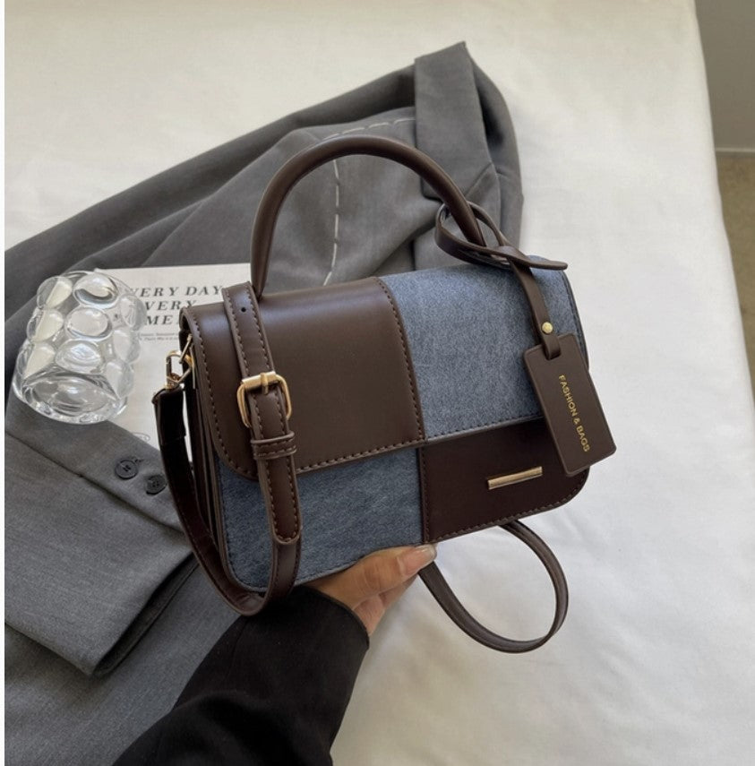 Two Tone Shoulder Bag - #8321-8323