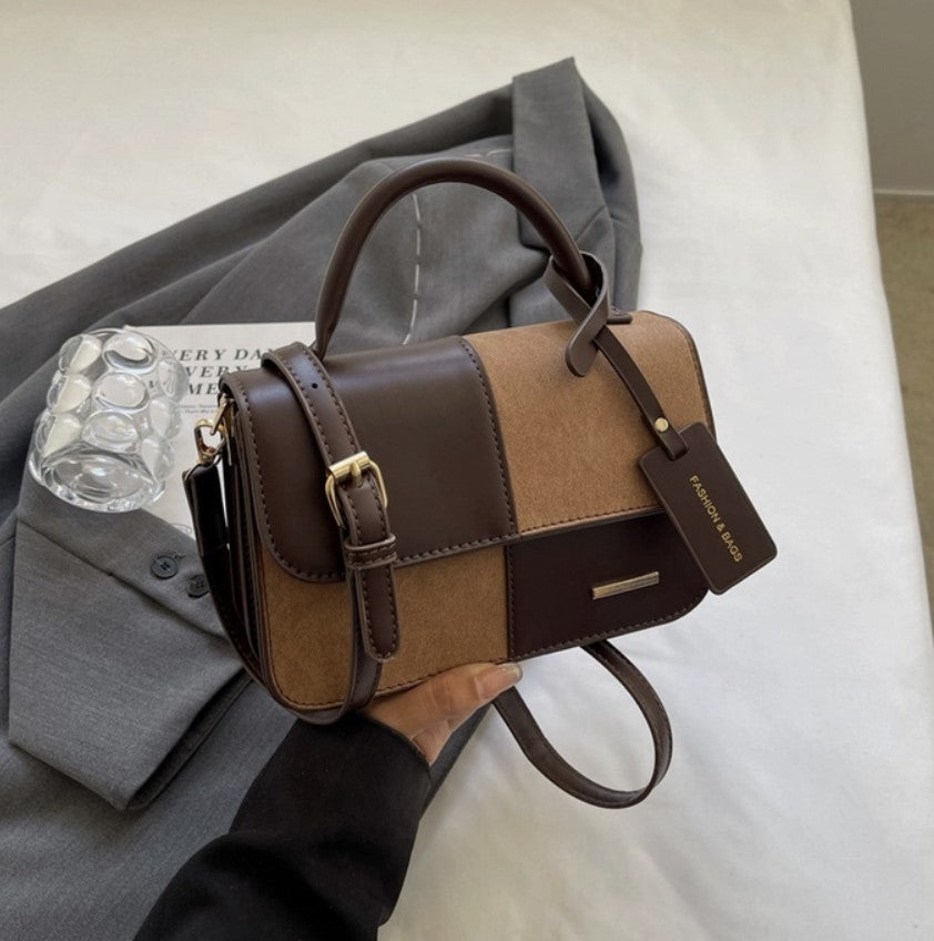 Two Tone Shoulder Bag - #8321-8323
