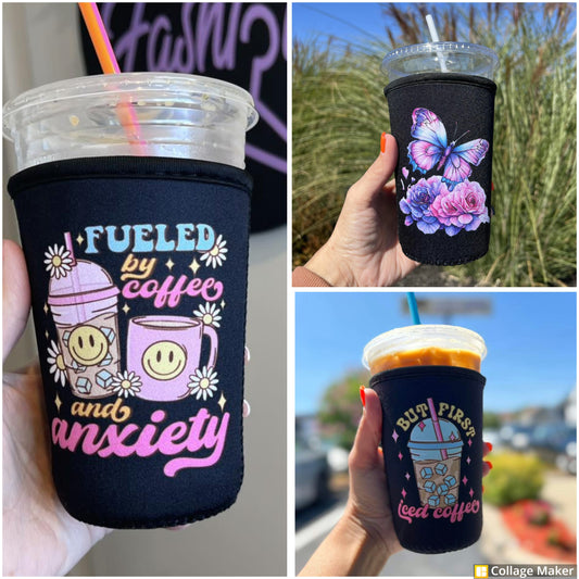 Iced Coffee Sleeves - #8030-8031