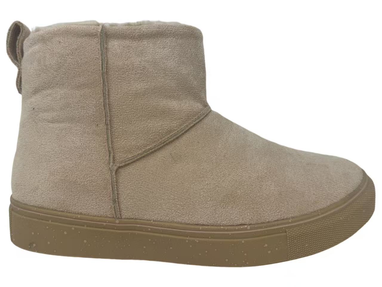 Very G - Fuzzy Boots in Cream - #10800-10807