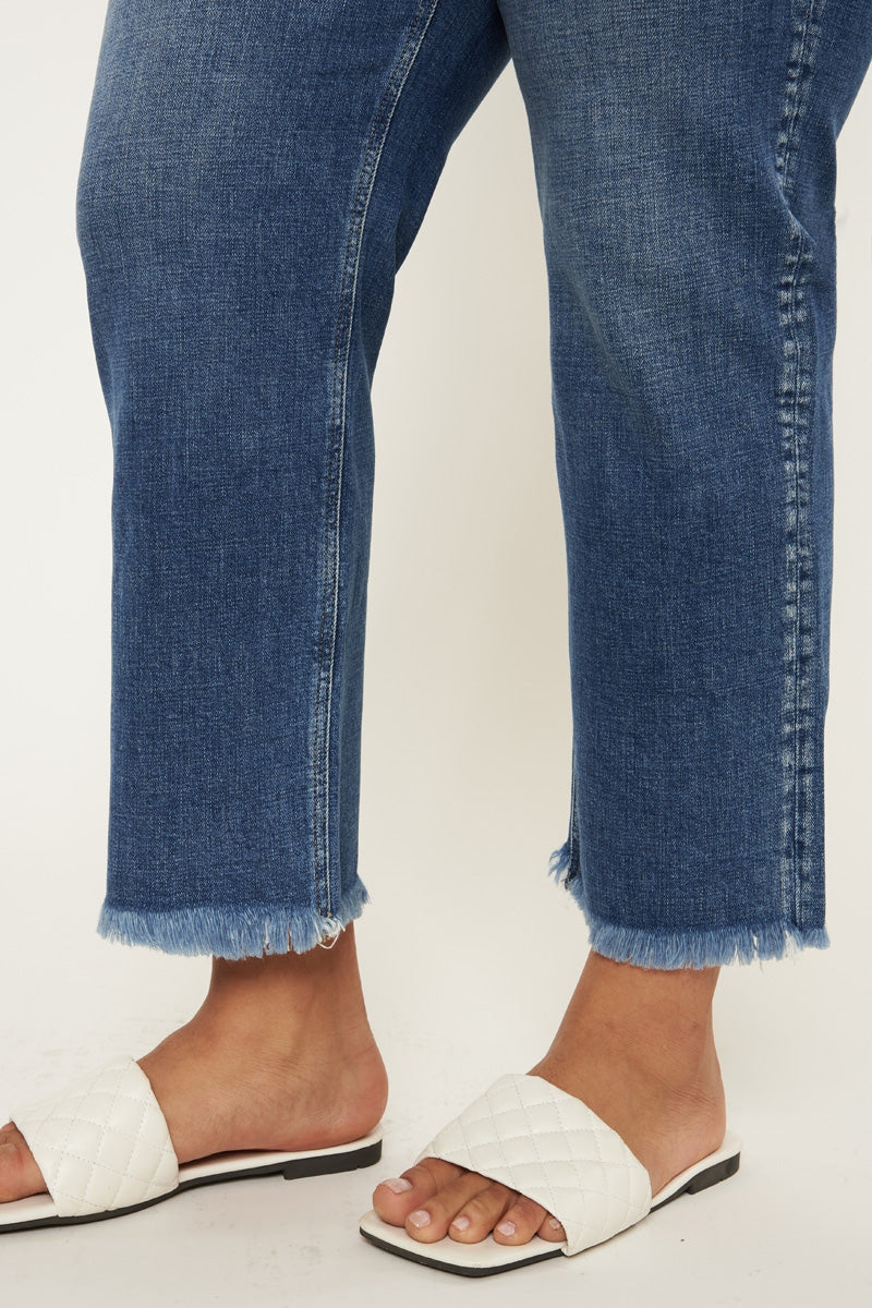 Kancan #CK20014 - Fray Hem Capri/Jeans - #4628-4639