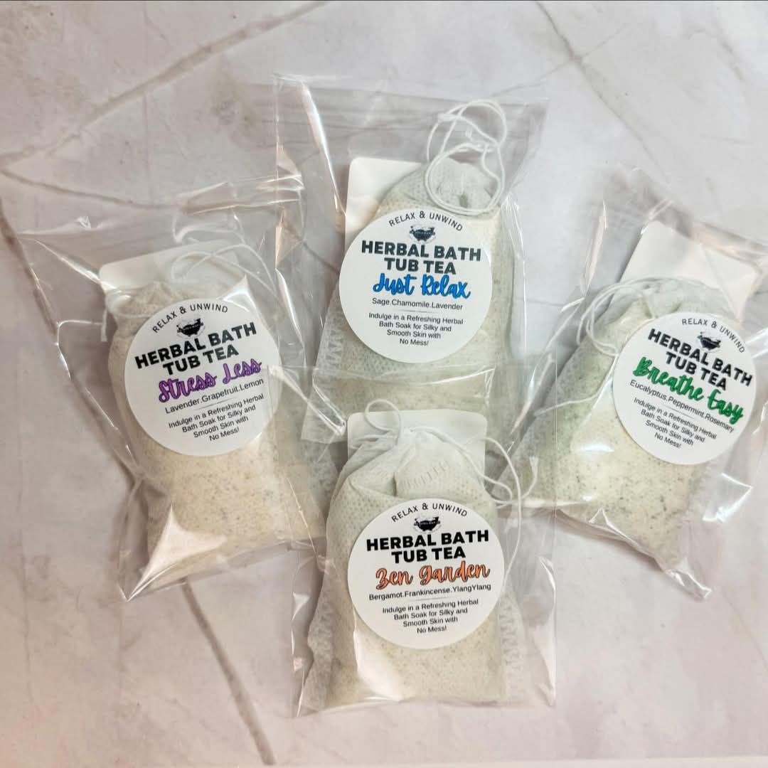 Herbal Bath Tub Teas