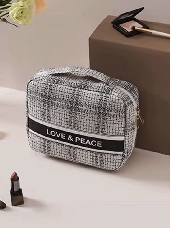 Peace & Love Cosmetic Bag - Style #1 - #8992
