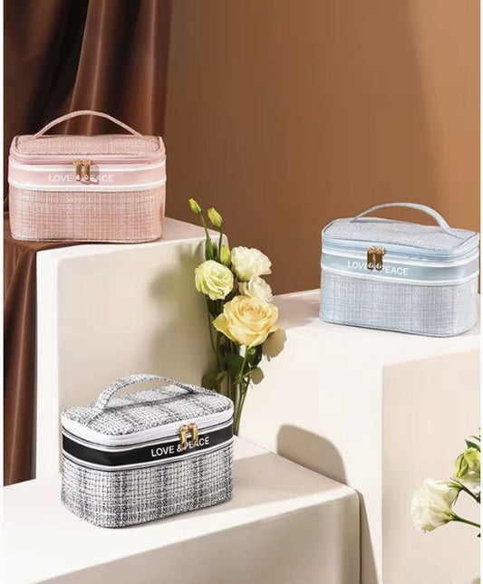Peace & Love Cosmetic Bags - Style #2 - #8993