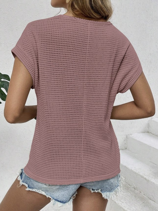 Mauve Raglan Lace Top - #9178-9182