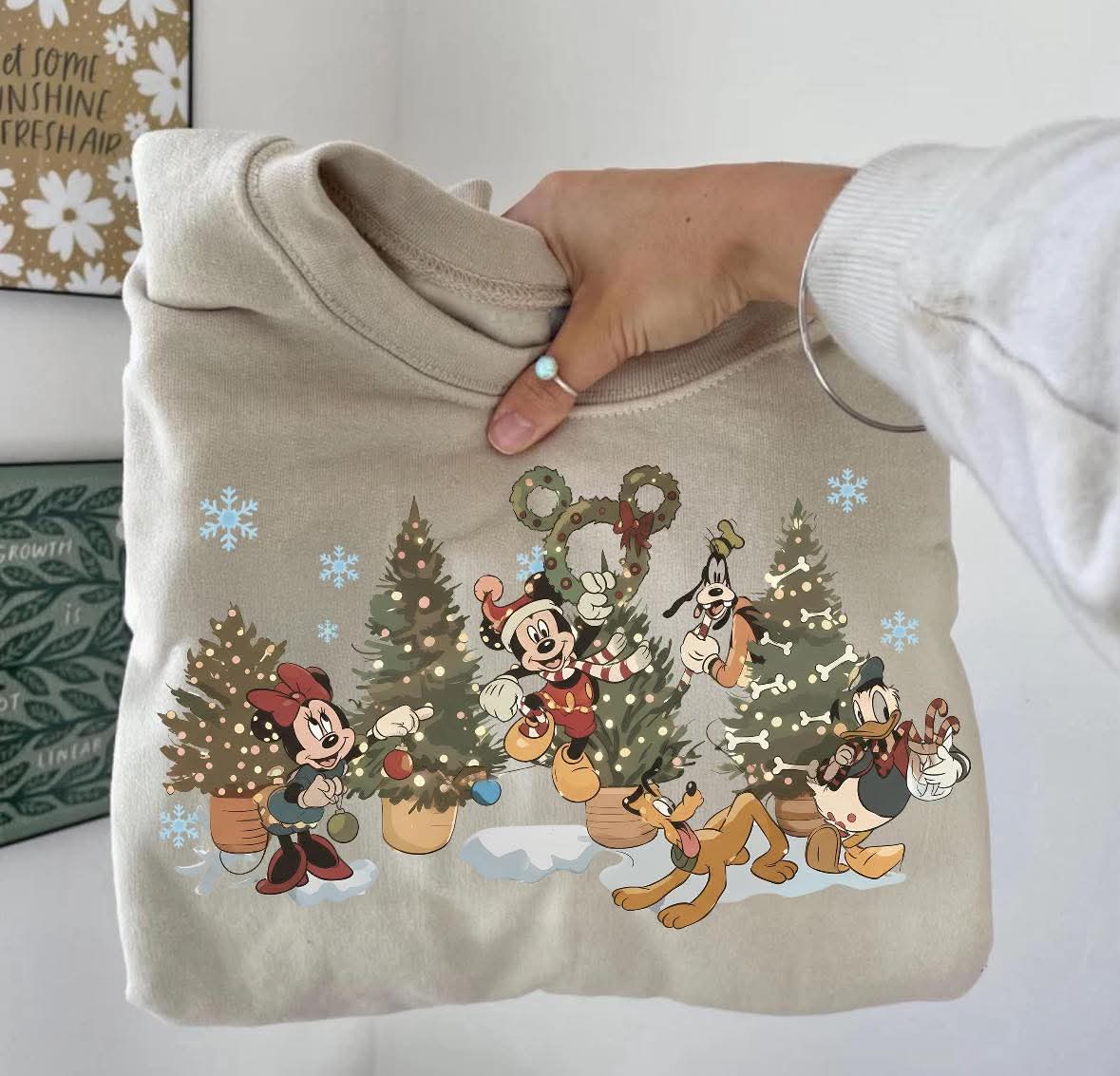 Mickey & Friends Christmas Sweatshirt - #10739-10745