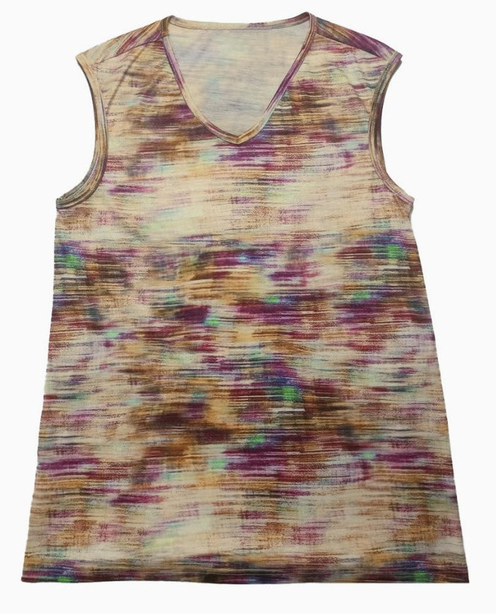 Multiprint Casual Tank Top - #9055-9059