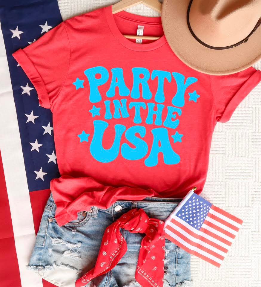 Party in the USA Tee - #9665-9670