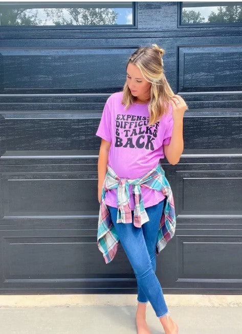 Talks Back Tee - #6678-6682
