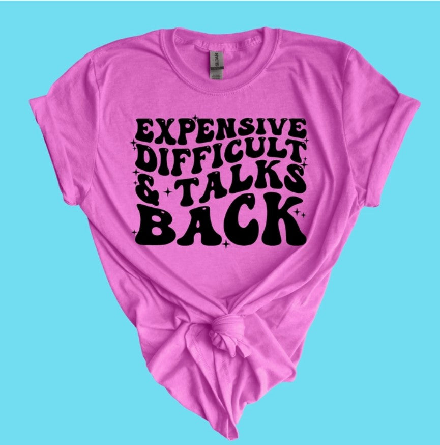 Talks Back Tee - #6678-6682