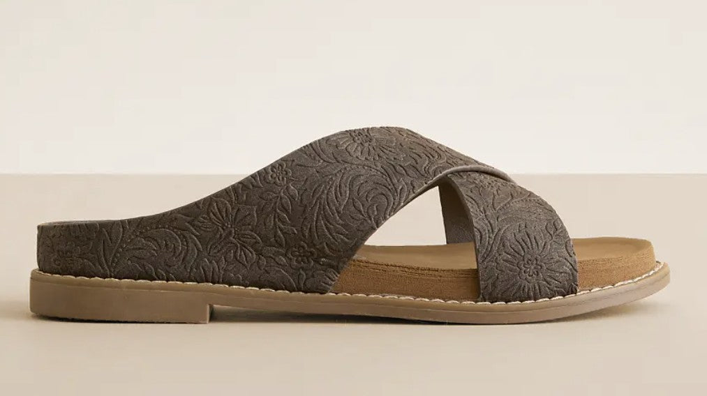 Very G (Gypsy Jazz) Tawney Sandal in Charcoal - #9713-9721