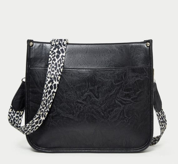 Vegan Leather Crossbody Bags - #7148-7149