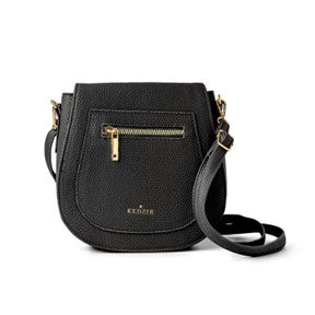 Kedzie Mini Messenger Bag in Black or Wine - #3433-3444