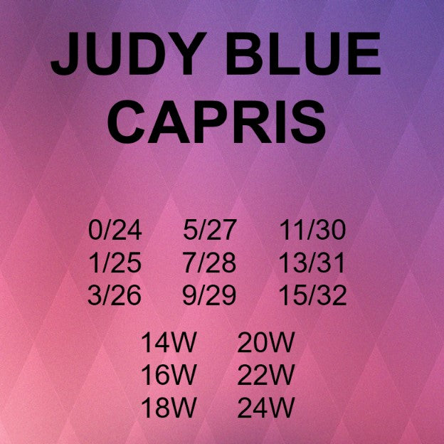 Judy Blue Capri #82145