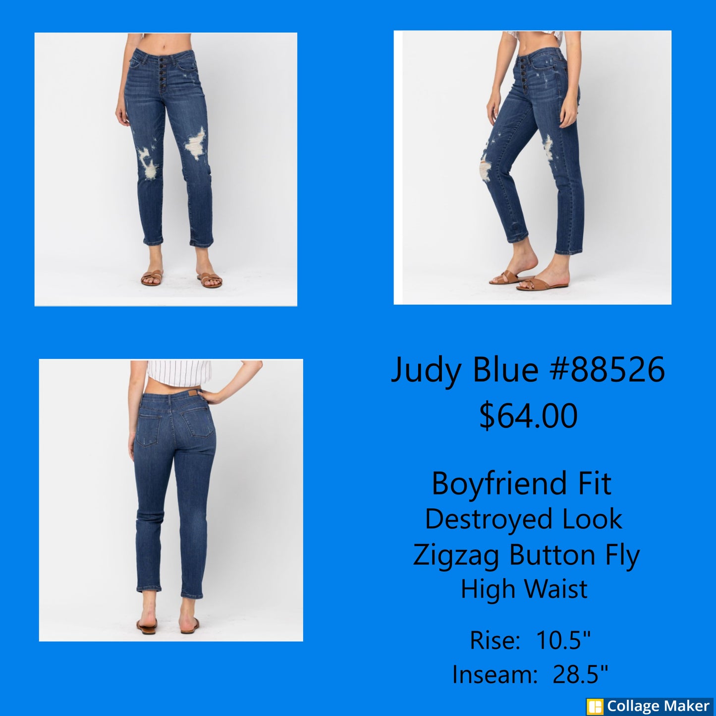 udy Blue Jeans #88526 - #5411-5424
