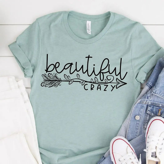 Beautiful Crazy Tee - #9761-9765