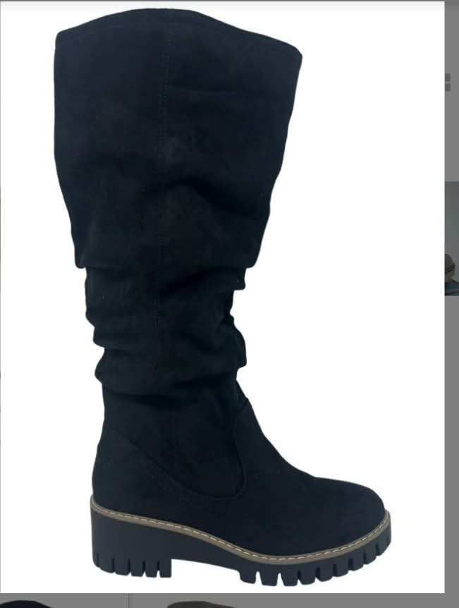 Very G - Black Dashing Tall Boots - #10784-10791