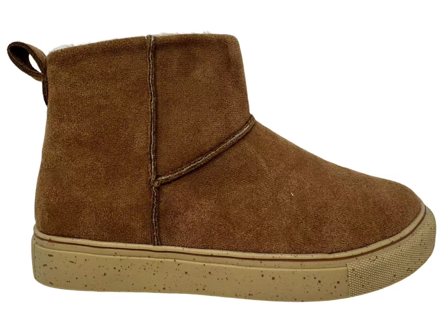 Very G - Fuzzy Boots in Tan #10792-10799