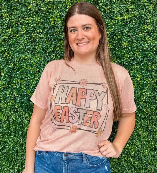 Happy Easter Bold Tee - #6544-6549