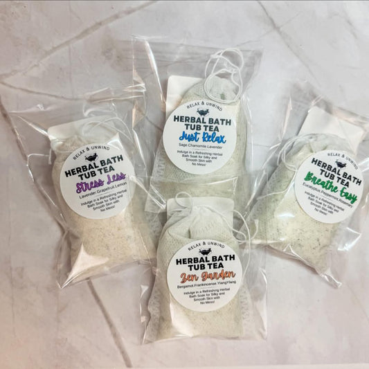 Herbal Bath Tub Teas