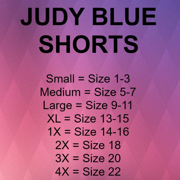 Judy Blue Sky Blue Shorts - #6582-6588