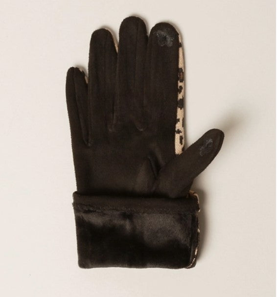 Winter Leopard Gloves - #5881-5882
