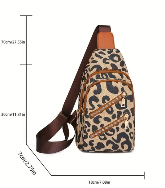 Leopard Sling Bag - #5259