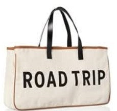 Road Trip & Peace Out Canvas Totes - #10937-10938