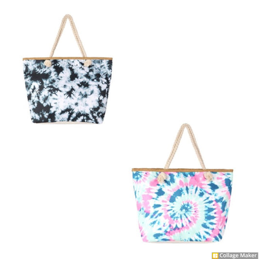 Tie Dye Tote Bags (Ocean or Cotton Candy) - #4697-4698