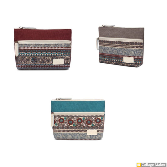 Bohemian Cosmetic Bag (3 Colors) - #4205-4207