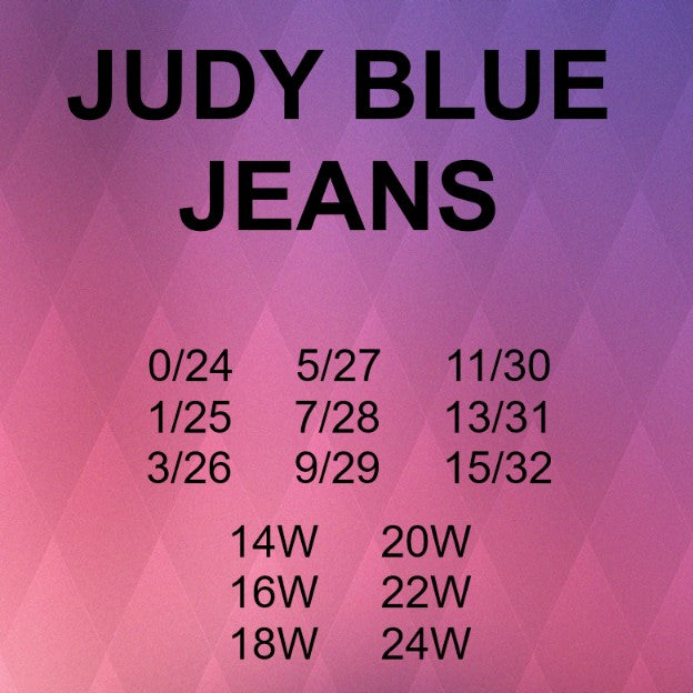 Judy Blue Jeans #82453  - #3907-3916